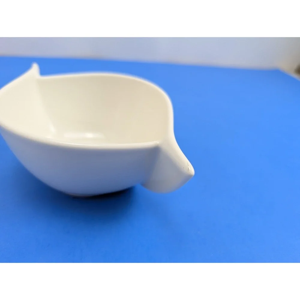 VILLEROY & BOCH Porcelain 1748 Germany White NEW WAVE Open Sugar Bowl